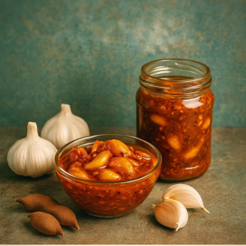 রসুনের আচার