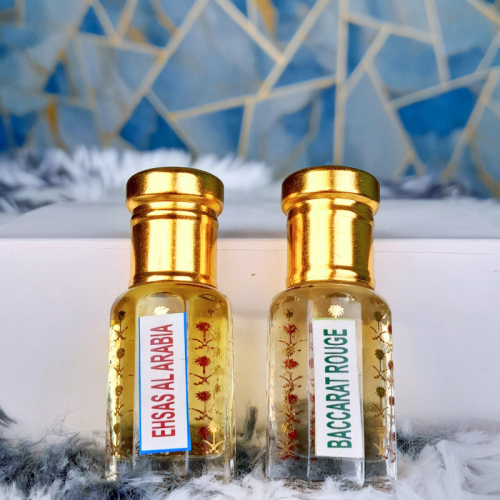 Ehsas Al Arabia 6ml & Baccarat Rouge 6ml Combo