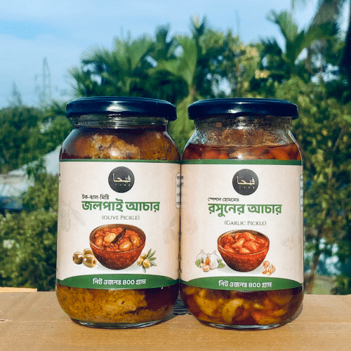 Garlic & Olive pickles combo